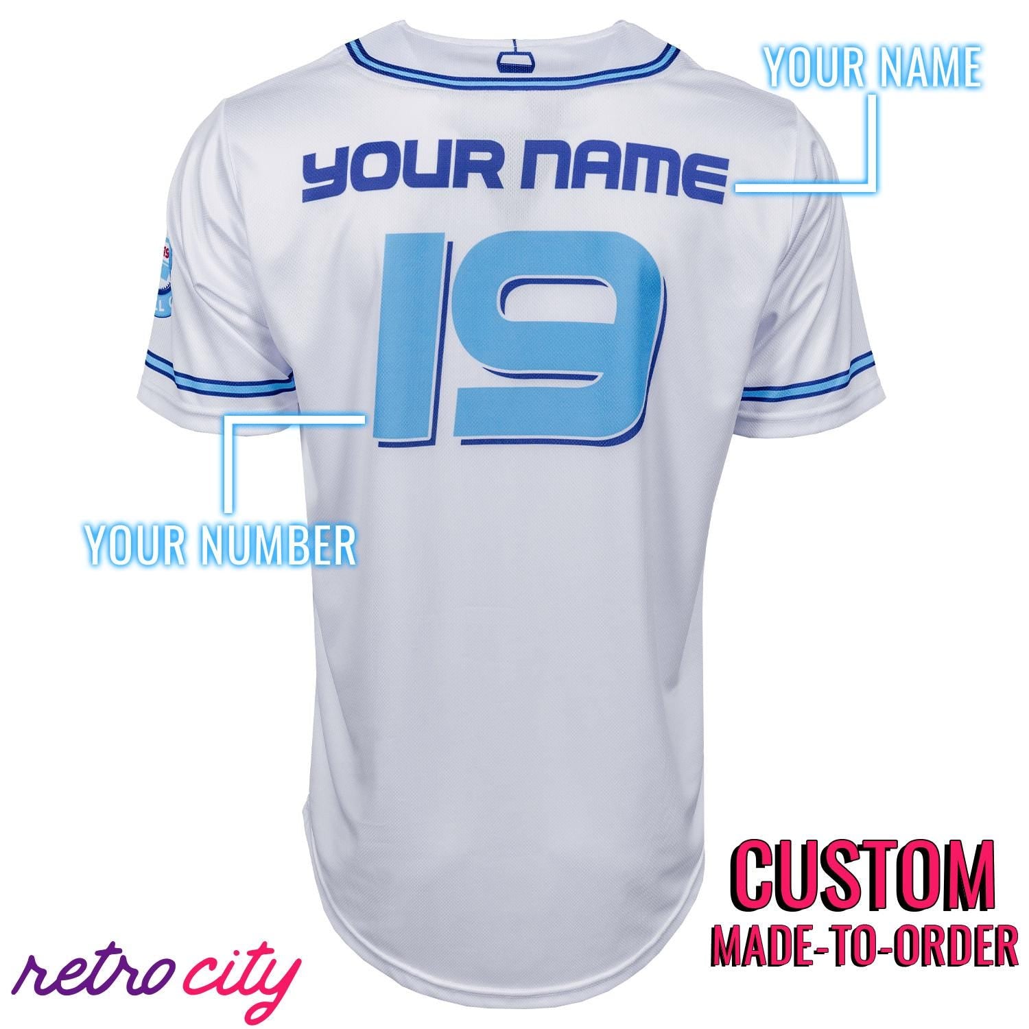 Skyliners Full-Button Baseball Jersey