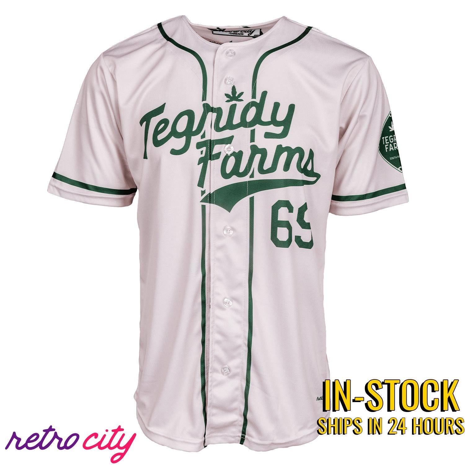 South Park Tegridy Farms Randy Marsh Baseball Jersey Shirt