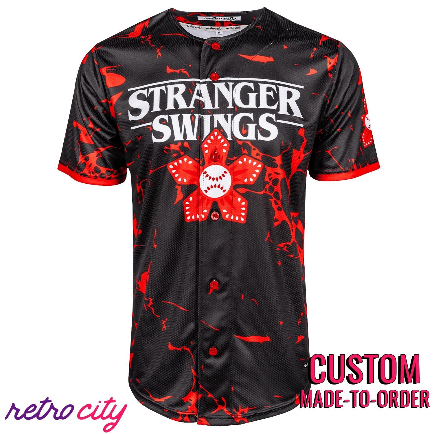 Strangers Things Swings Eleven Baseball Jersey Shirt