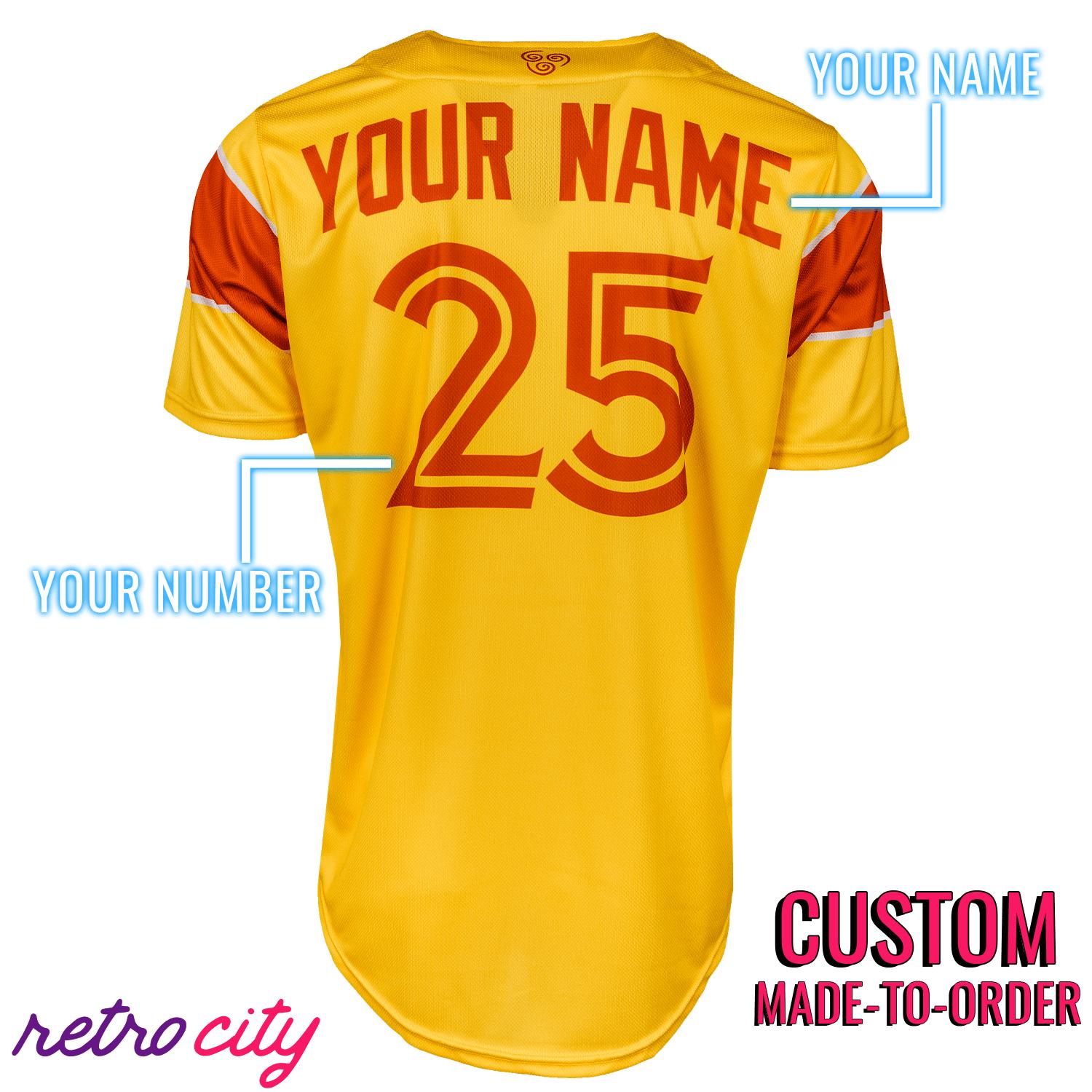 Airbender Air Nomads Baseball Jersey *CUSTOM*