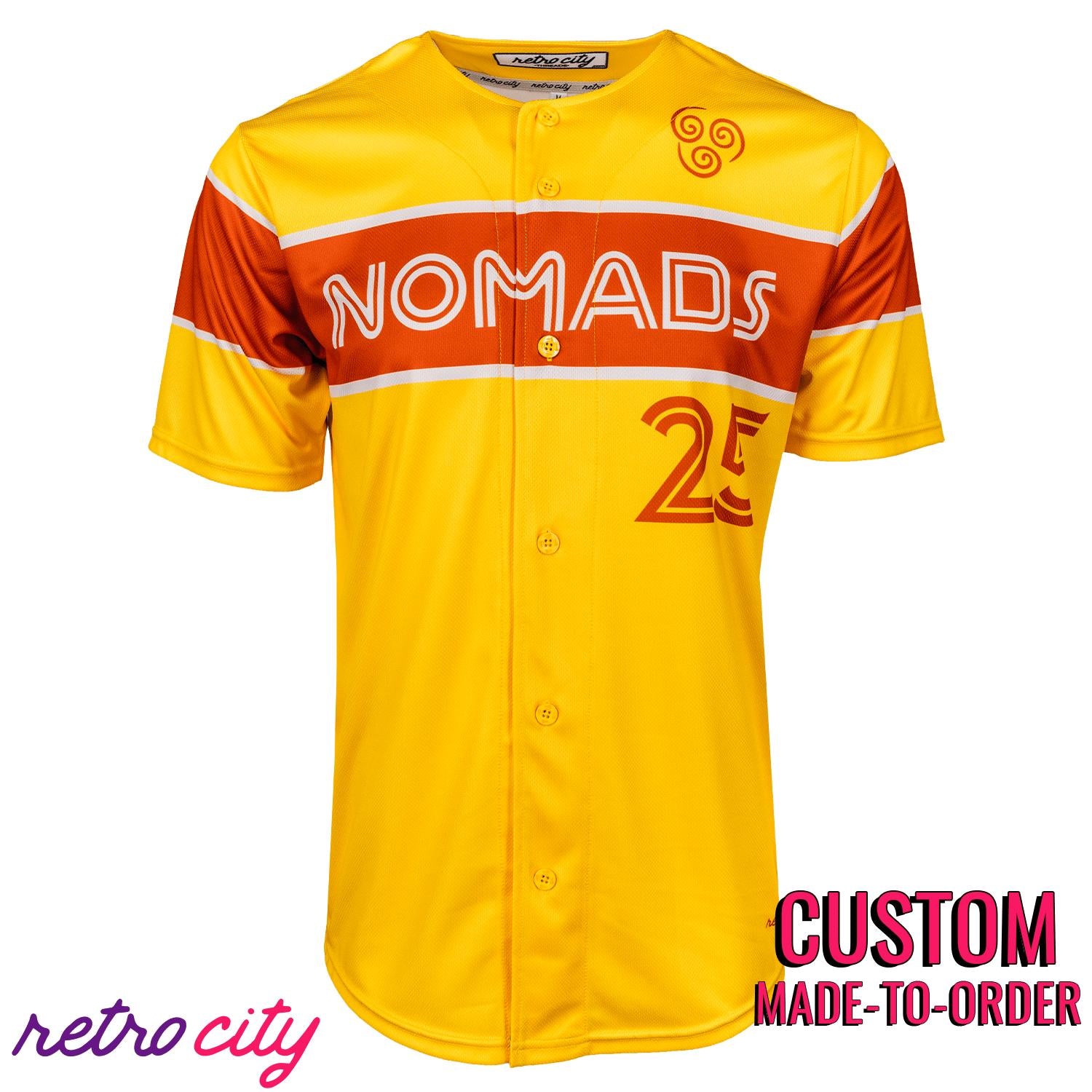 Avatar The Last Airbender Airbender Air Nomads Baseball Jersey Shirt