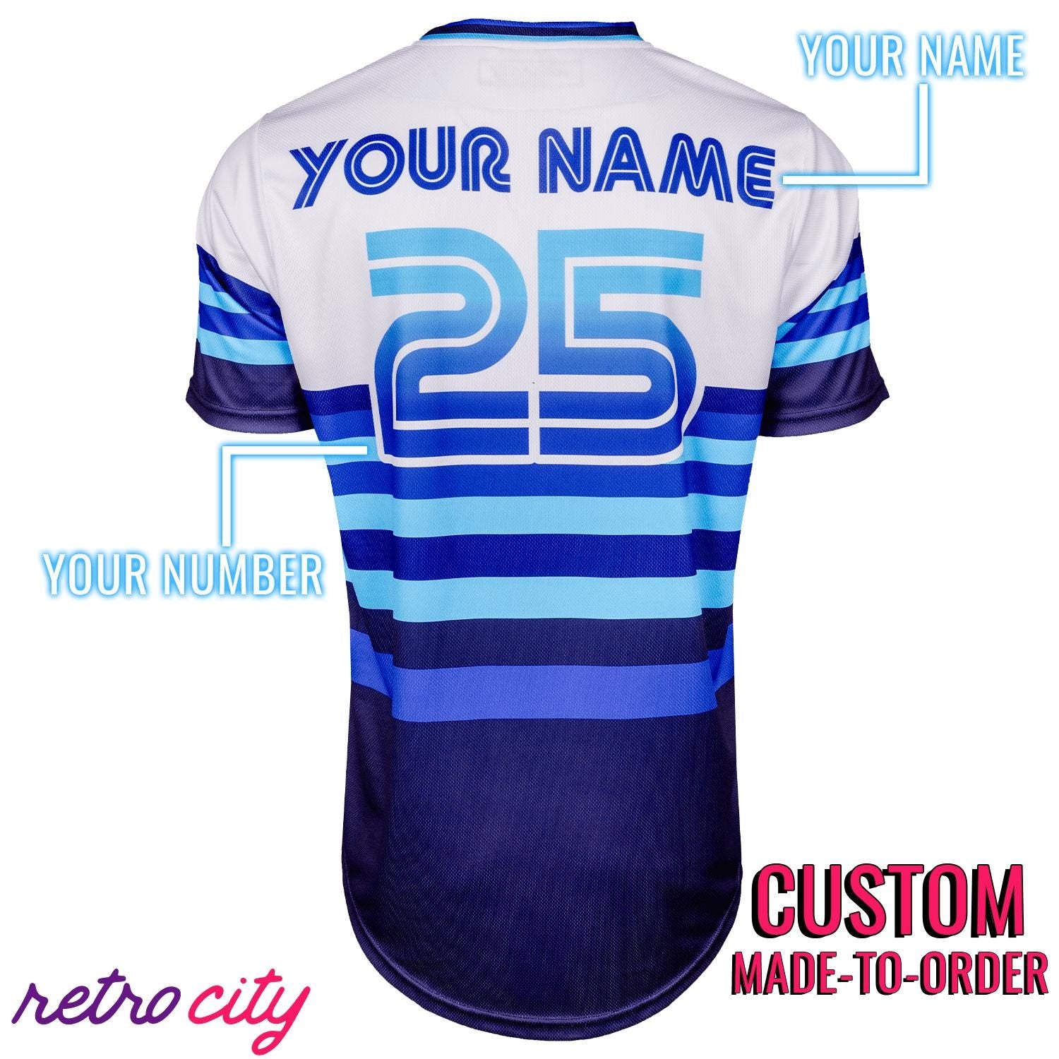 Waterbender Water Tribe Baseball Jersey *CUSTOM*