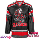Camp Crystal Lake Slashers Jason Voorhees Custom Hockey Jersey