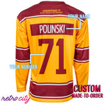 Kenosha Kickers Lace-Up Hockey Jersey *CUSTOM*