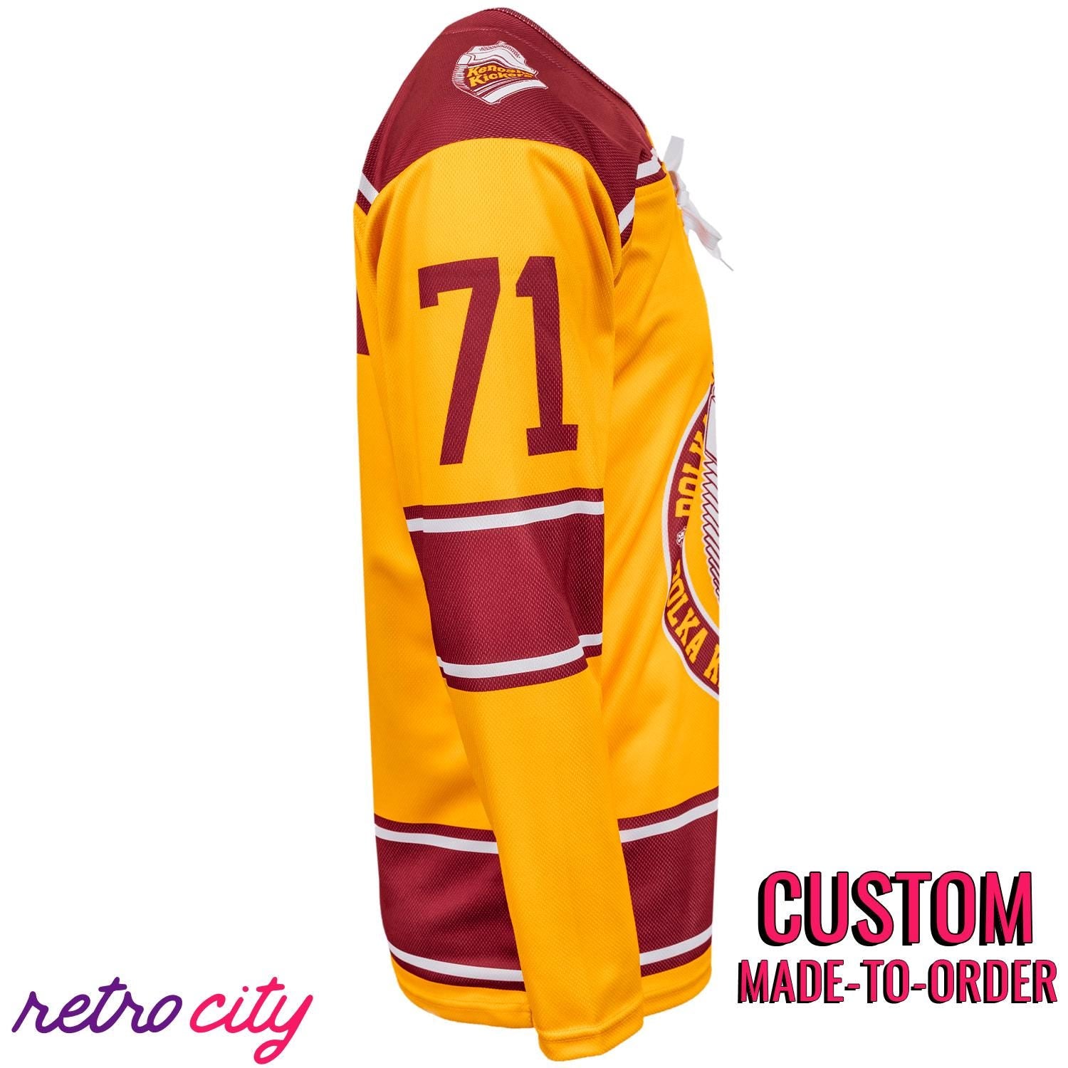 Kenosha Kickers Lace-Up Hockey Jersey *CUSTOM*