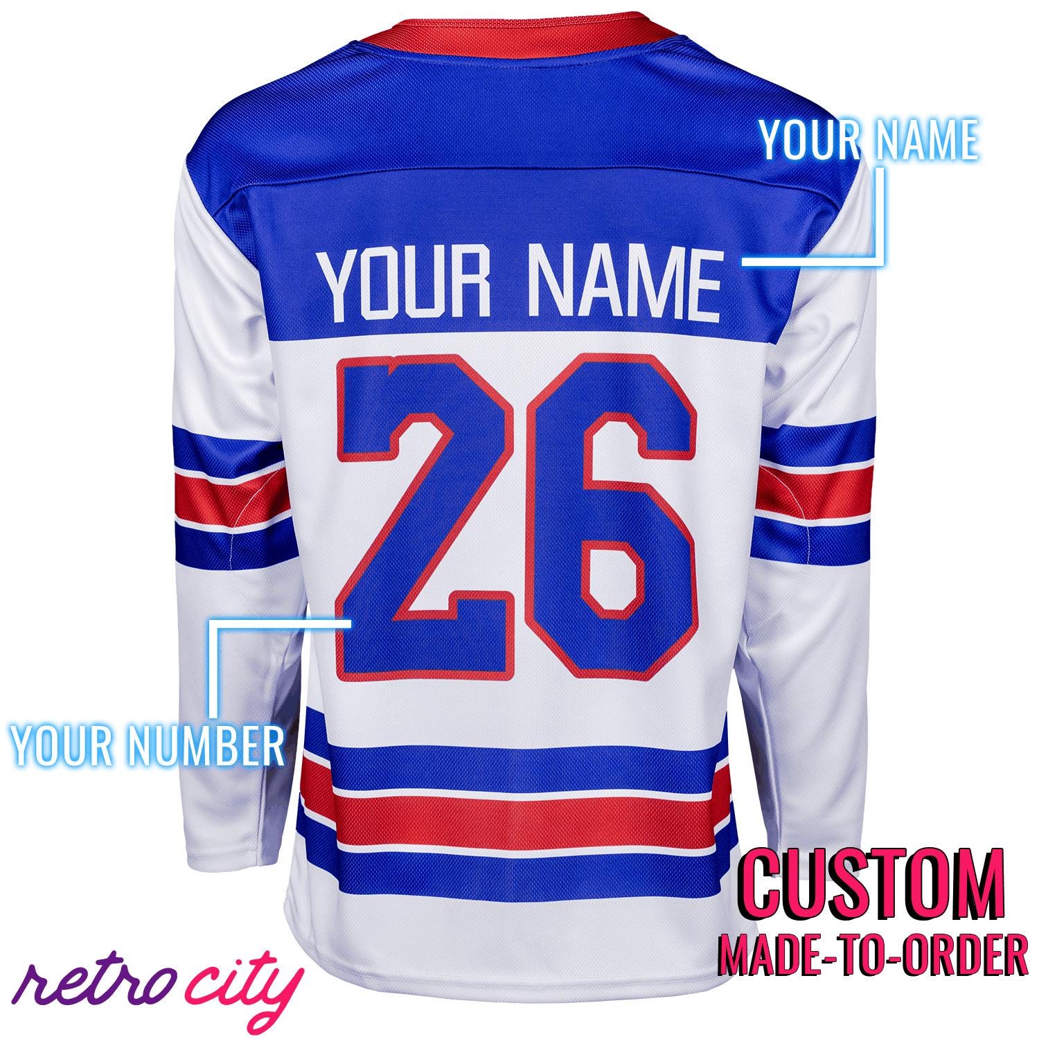 USA Hockey Gold Medal Team Jersey *CUSTOM*