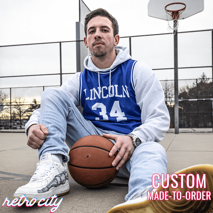 He Got Game Jesus Shuttlesworth Jersey Lincoln Custom Basketball