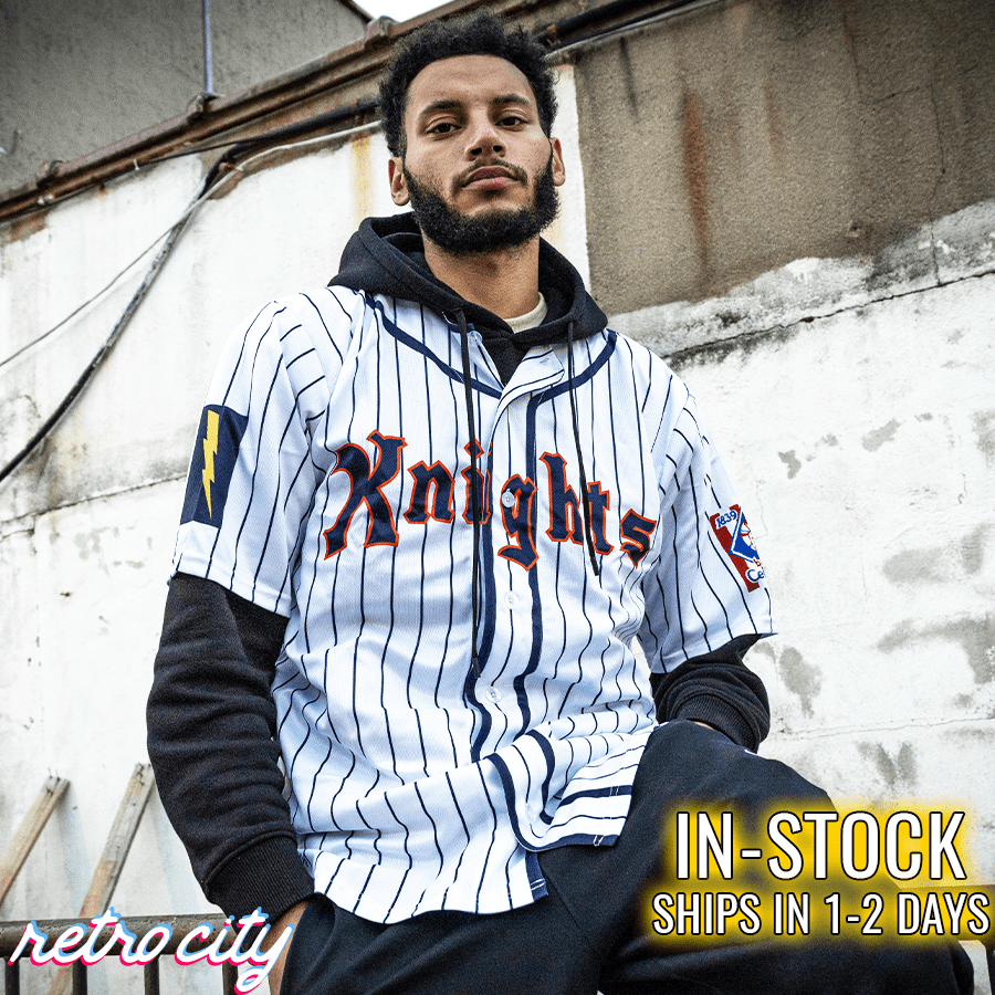 New York Knights 'The Natural' Vintage Baseball Jersey *IN-STOCK* – Retro  City Threads