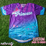 princess ariel custom baseball jersey