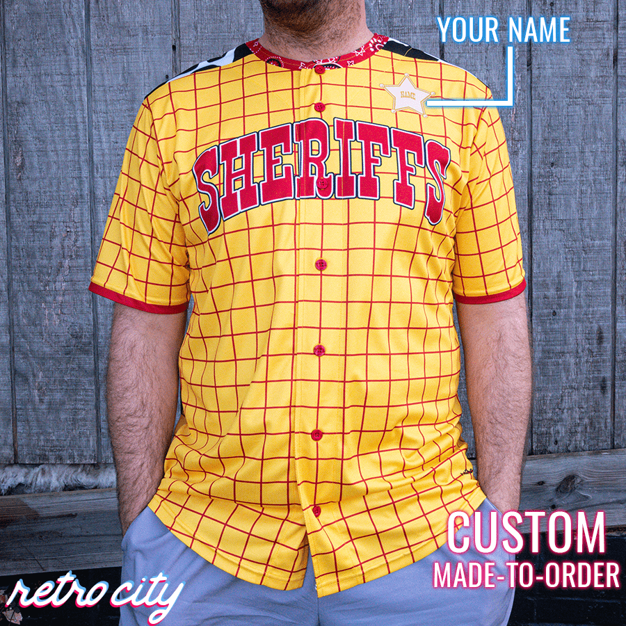 Fry Swatters Retro League Custom Baseball Jersey (Home) Adult Large