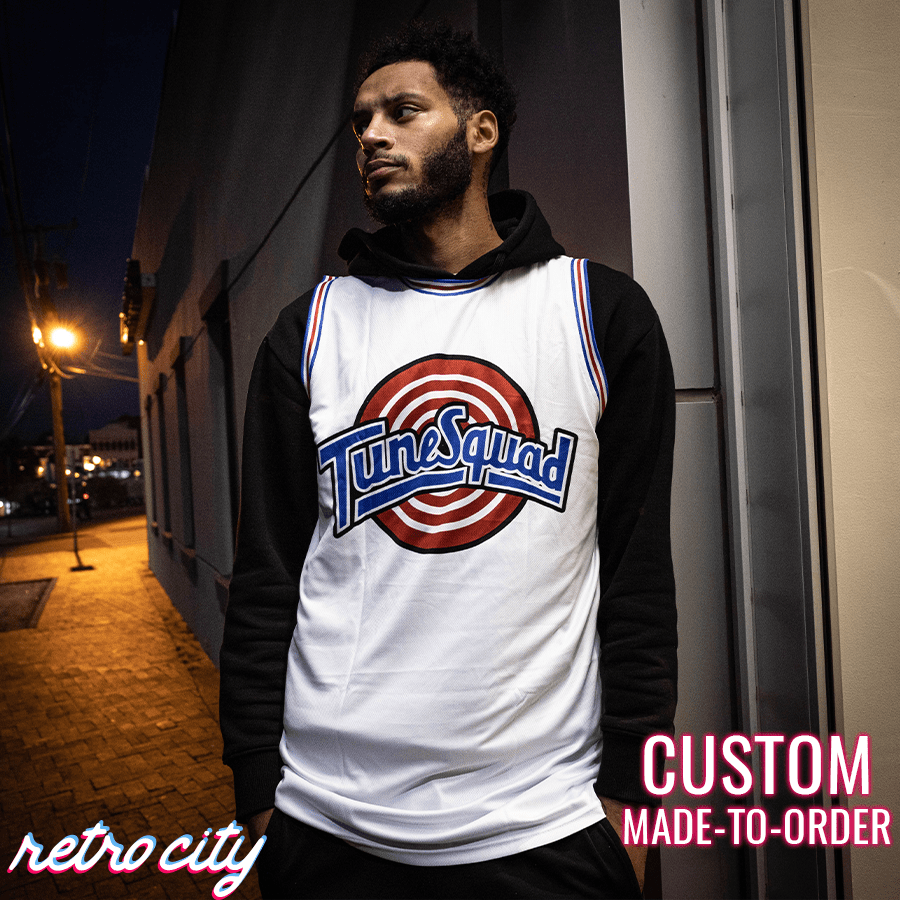 tune squad 'space jam' michael jordan custom basketball jersey