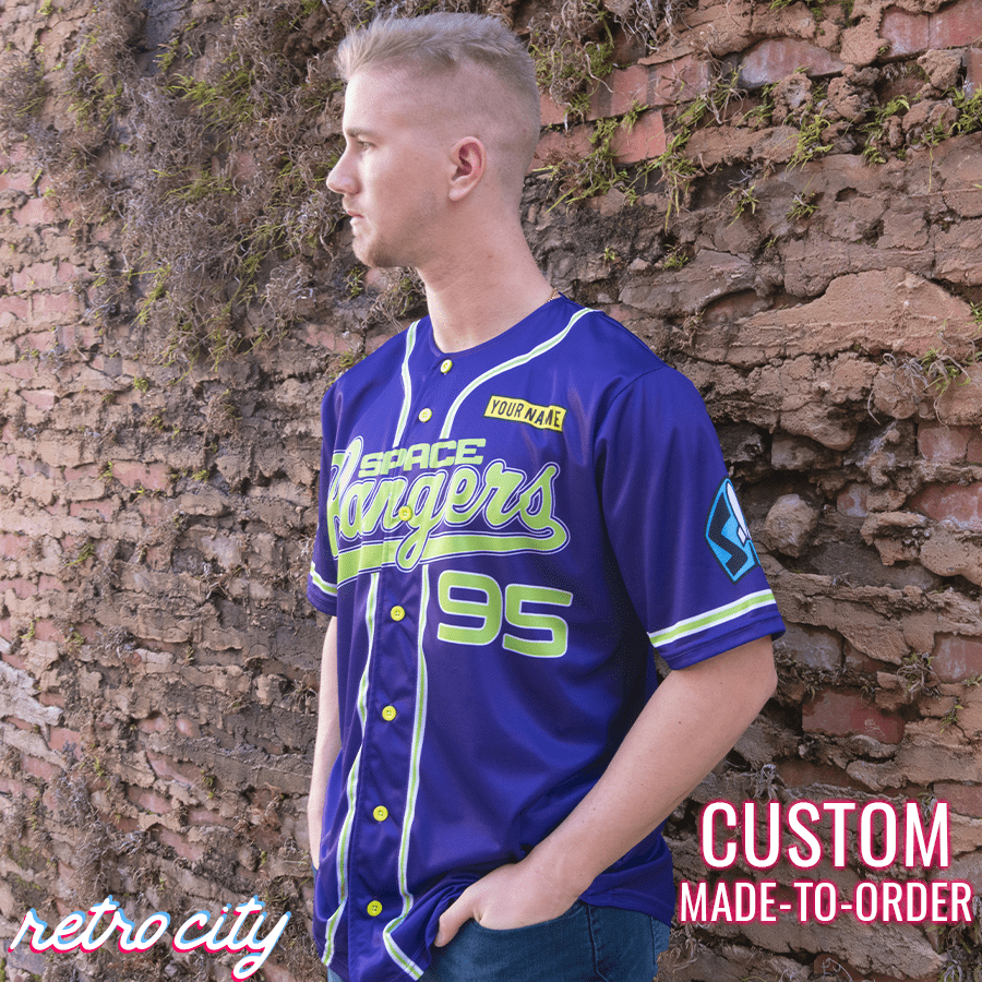 space rangers buzz lightyear toy story fan disney movie baseball jersey