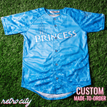 princess elsa custom baseball jersey