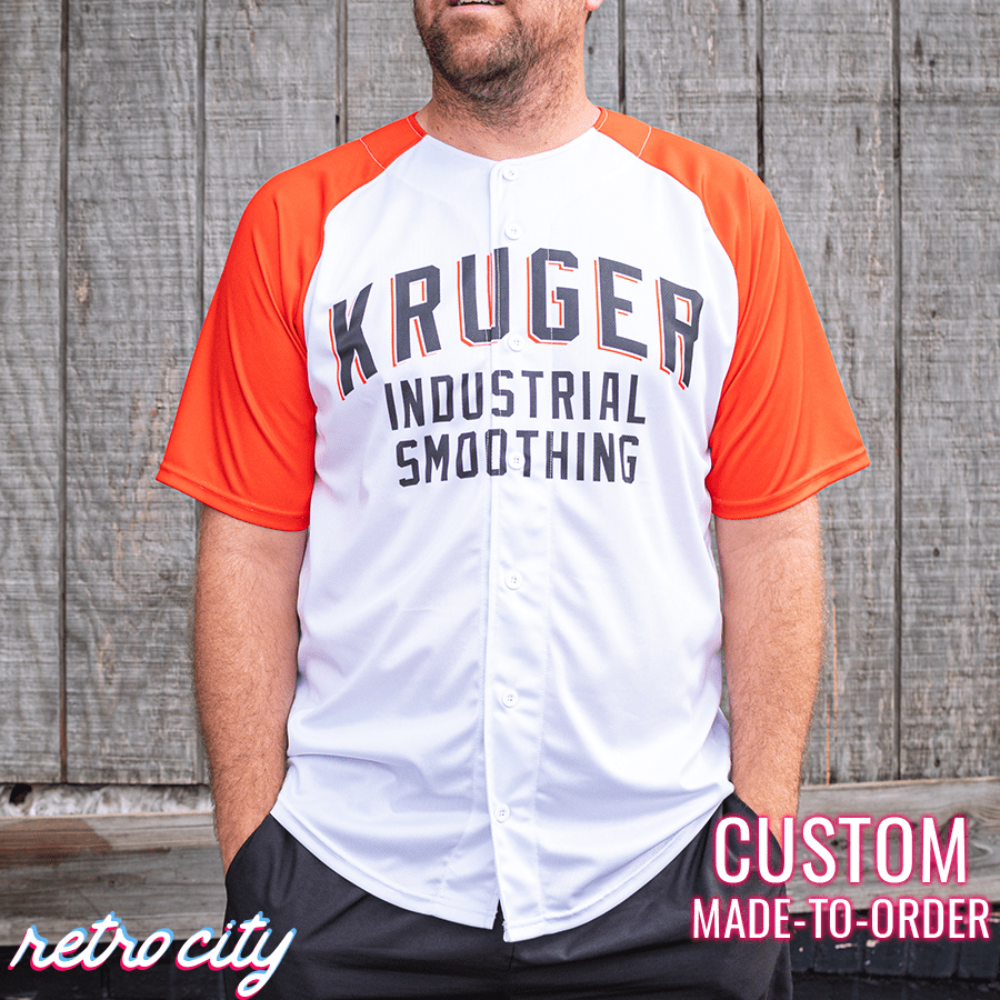 Seinfeld Improv 'Kruger Industrial Smoothing' George Costanza Baseball –  Retro City Threads