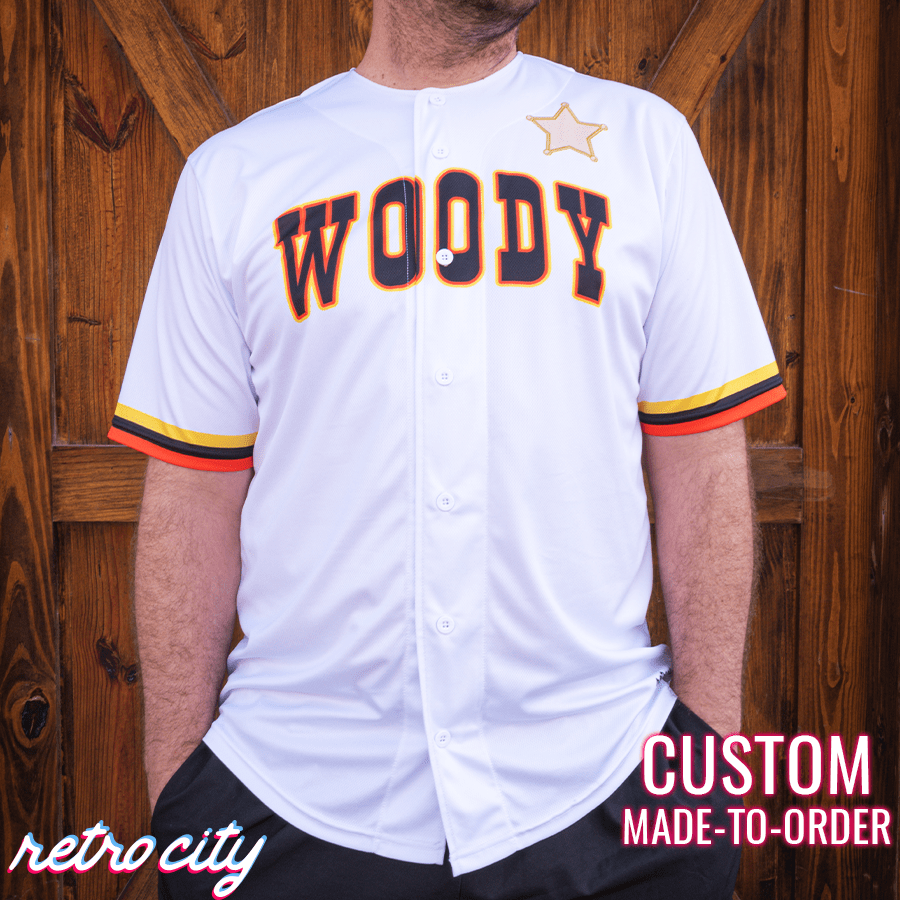 Woody Toy Story Disney Baseball Jersey - Anime Ape