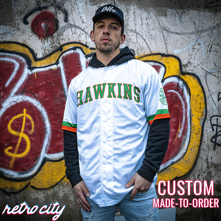 Hawk SS RedBaseball Jersey with Customization Available