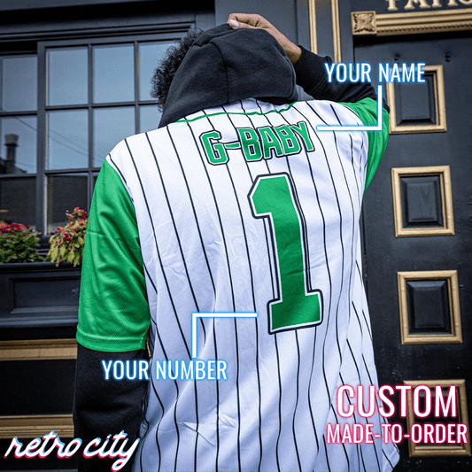 retro-city-threads New York Knights 'The Natural' Vintage Baseball Jersey *IN-STOCK* Adult Medium