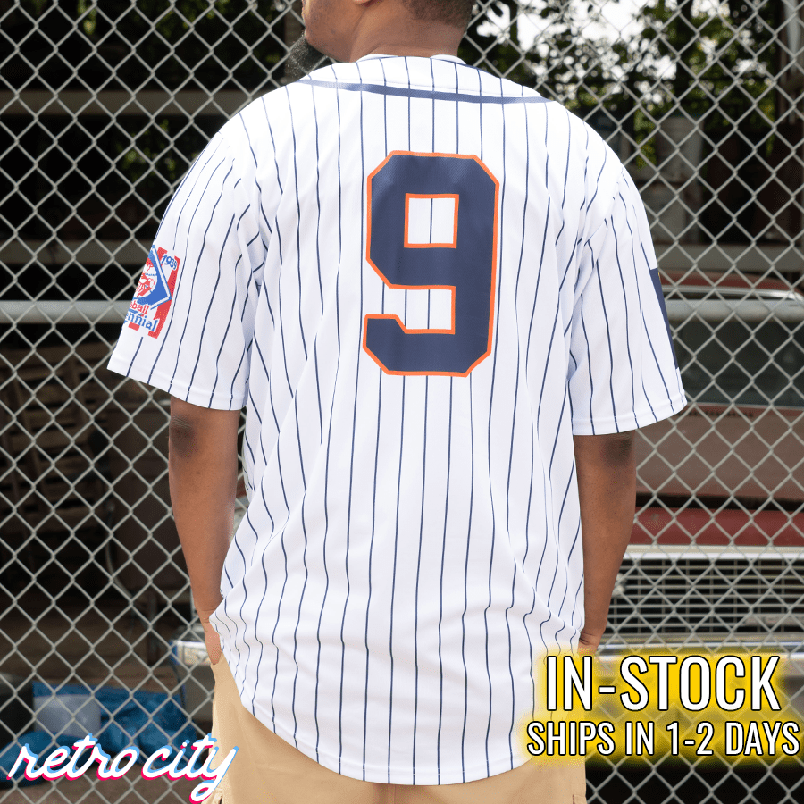 new york knights 'the natural' vintage baseball jersey *in-stock*