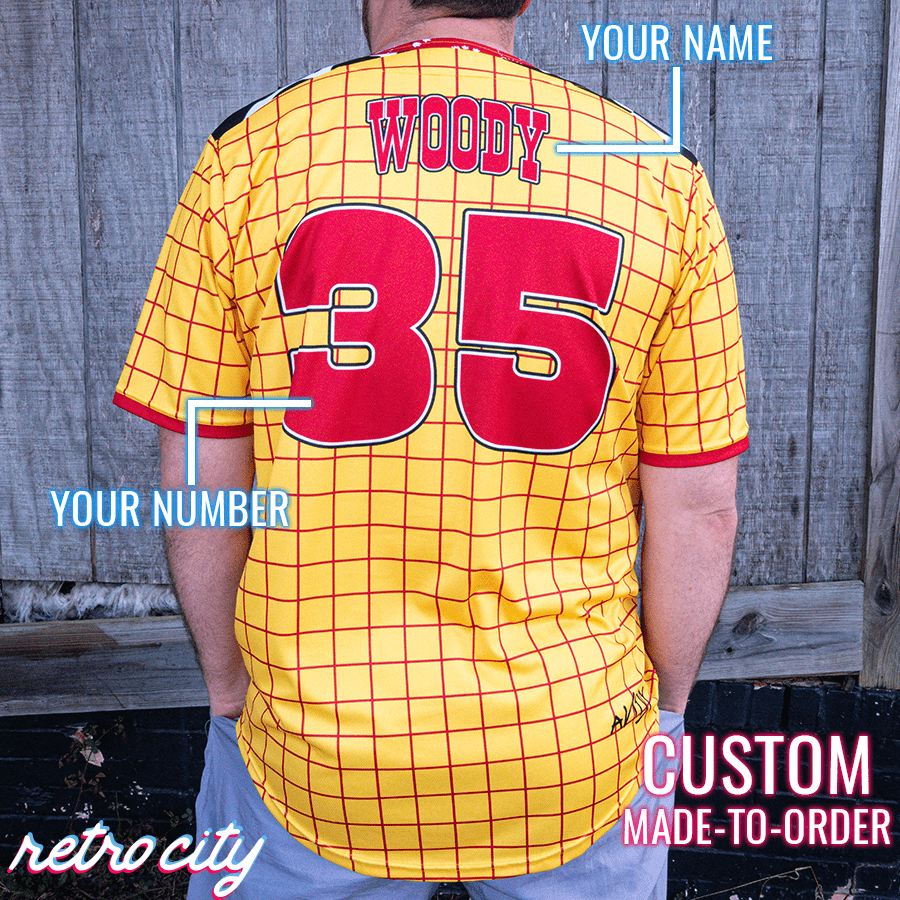 Woody top baseball jersey