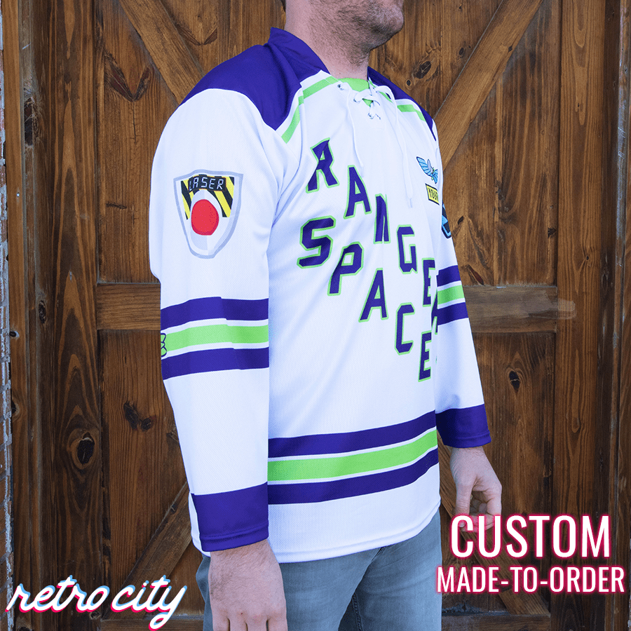 Space Rangers Star Command Lace-Up Hockey Jersey (Purple)