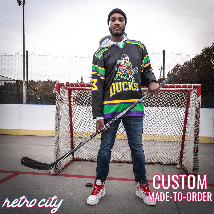 Mighty ducks top goalie jersey