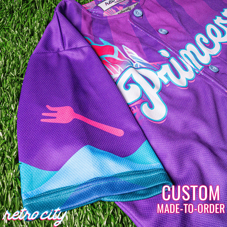 princess ariel custom baseball jersey