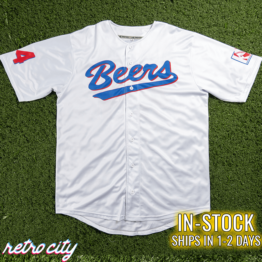 Beers top baseball jersey
