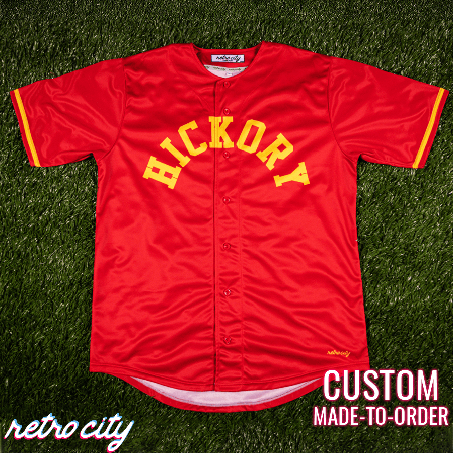 Hickory Jersey, Hoosiers Jersey, Chitwood jersey, custom baseball jersey