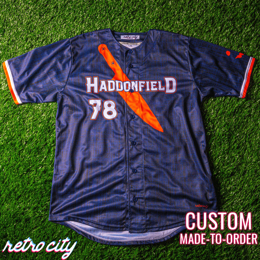 haddonfield halloween custom baseball jersey