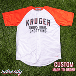 seinfeld improv 'kruger industrial smoothing' george costanza baseball jersey