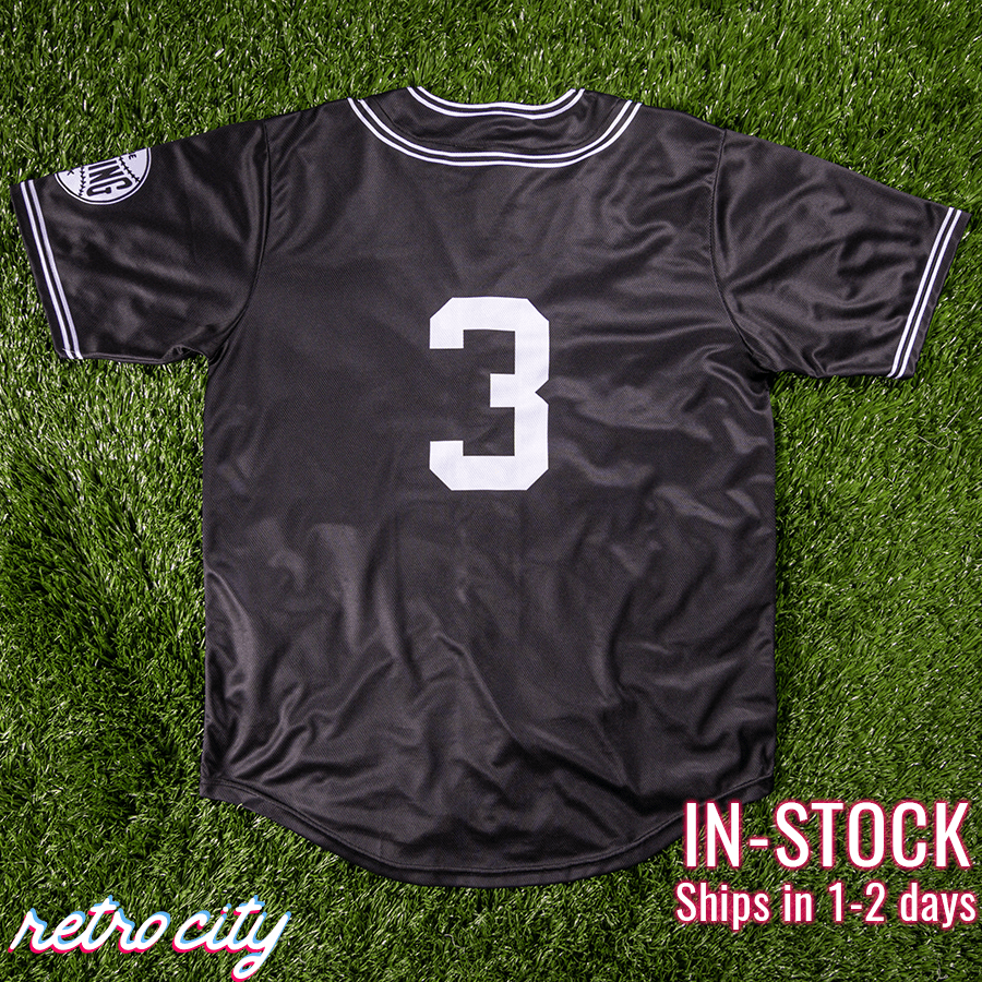 bustin' babes 1927 babe ruth vintage baseball jersey *in-stock*