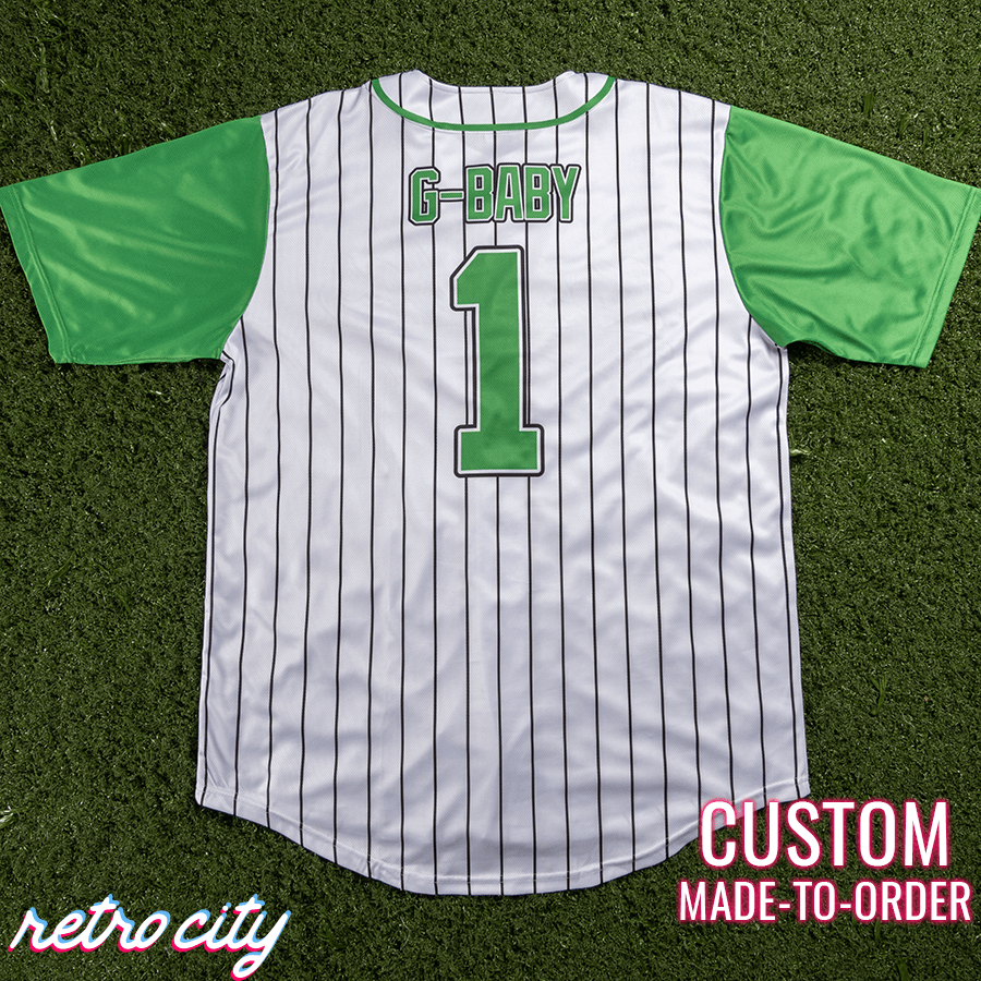 hardball kekambas 'g-baby' custom baseball jersey