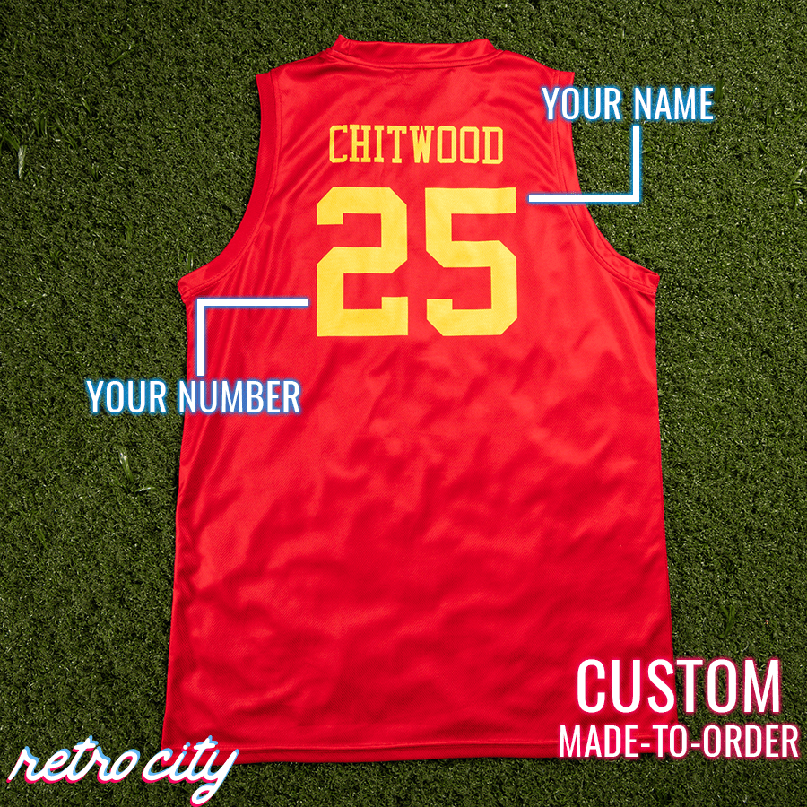 retro-city-threads Hickory High School Hoosiers Jimmy Chitwood Custom Basketball Jersey Adult Small