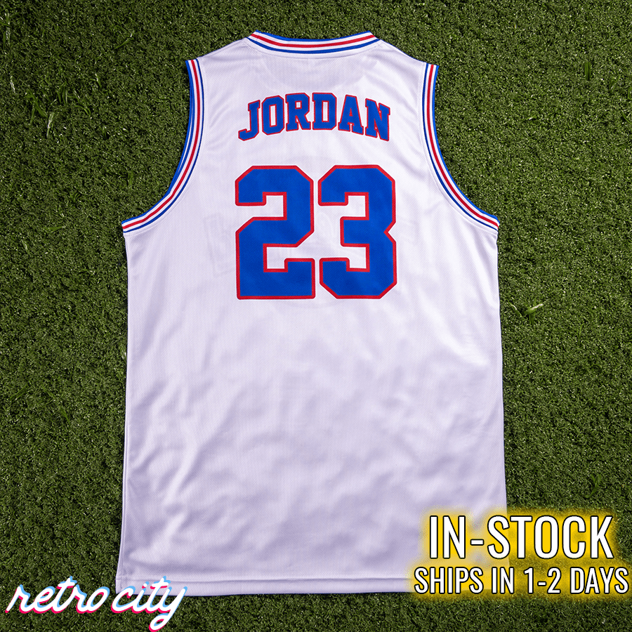 All Size All Numbers Retro Space Jam Tune Squad Basketball Jerseys