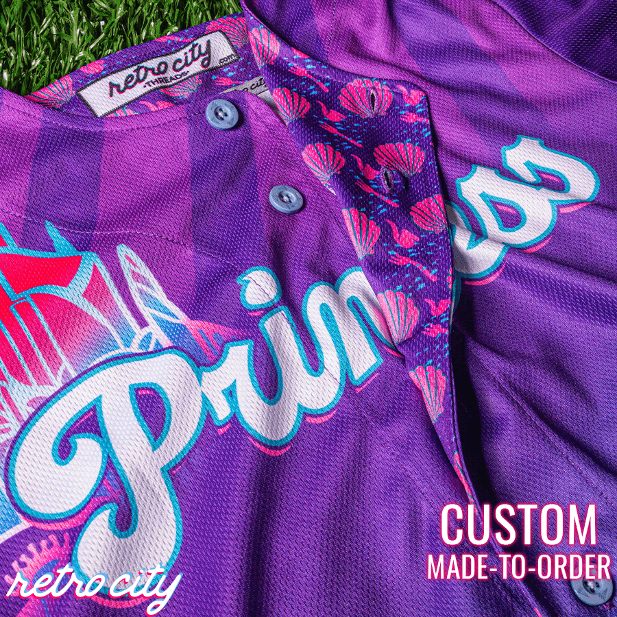 princess ariel custom baseball jersey