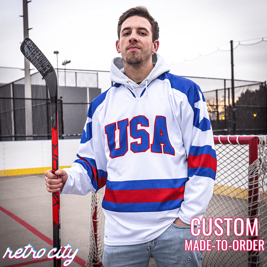 How a custom hockey jersey is made 