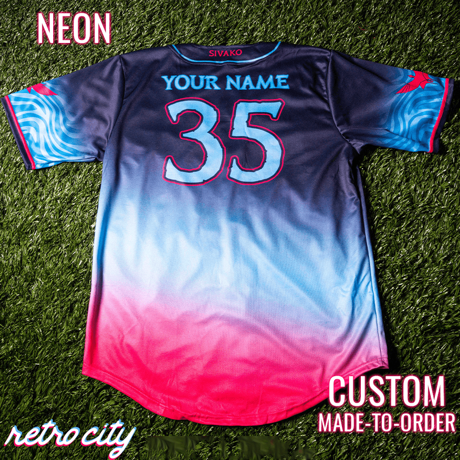 valley of mo'ara banshees na'vi sivako baseball jersey neon