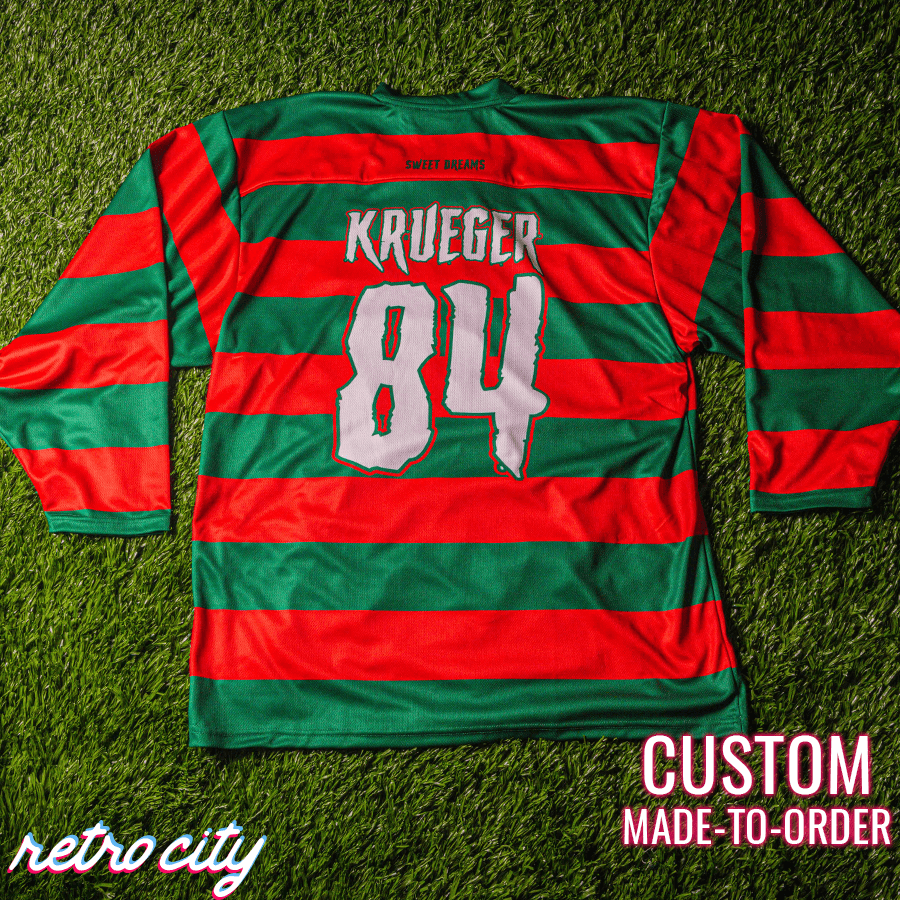Freddy krueger online hockey jersey