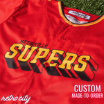 supers, metroville, incredibles jersey, incredibles baseball jersey