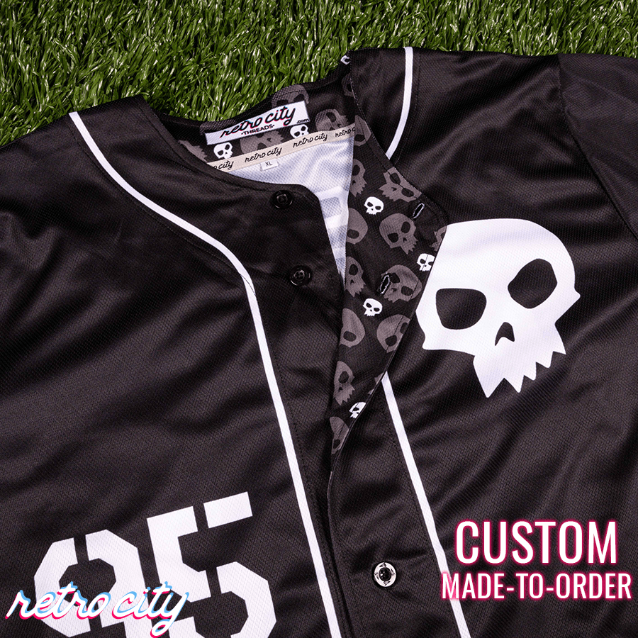 Toy story  jersey, black jersey, skull jersey