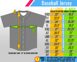 jersey size chart, size chart for jerseys