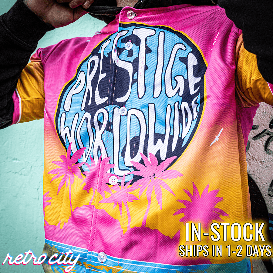 Step Brothers Prestige Worldwide Custom Baseball Jersey Retro