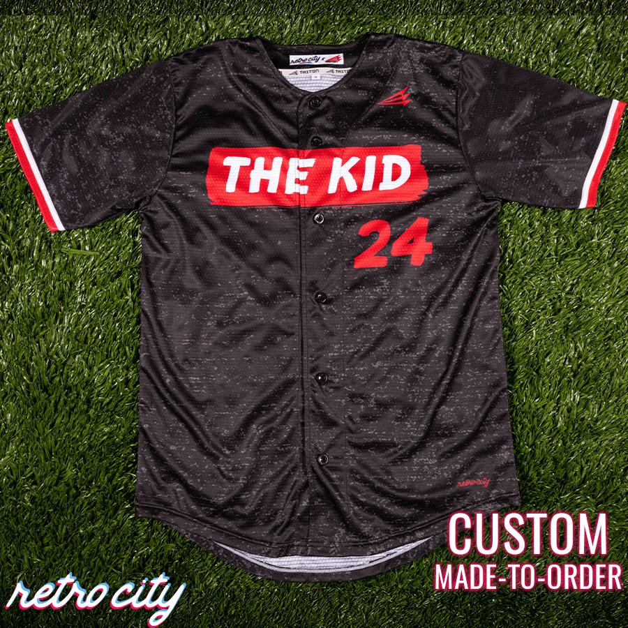 the kid jersey, custom jersey, baseball jersey