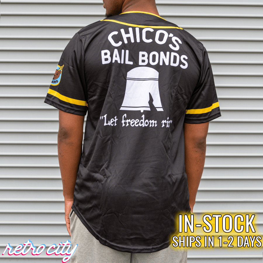 Bad News Bears Kelly Leak Black Baseball Jersey *IN-STOCK*