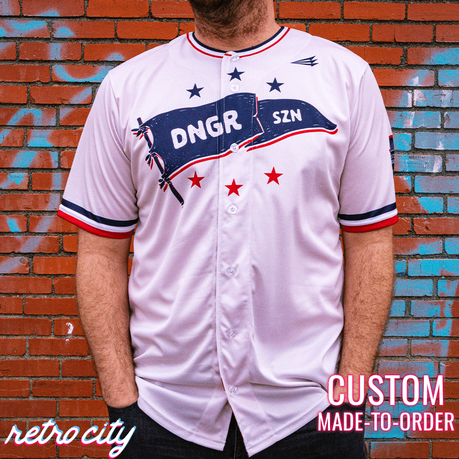 Dinger Season Seamhead Collection Baseball Jersey – Retro City Threads