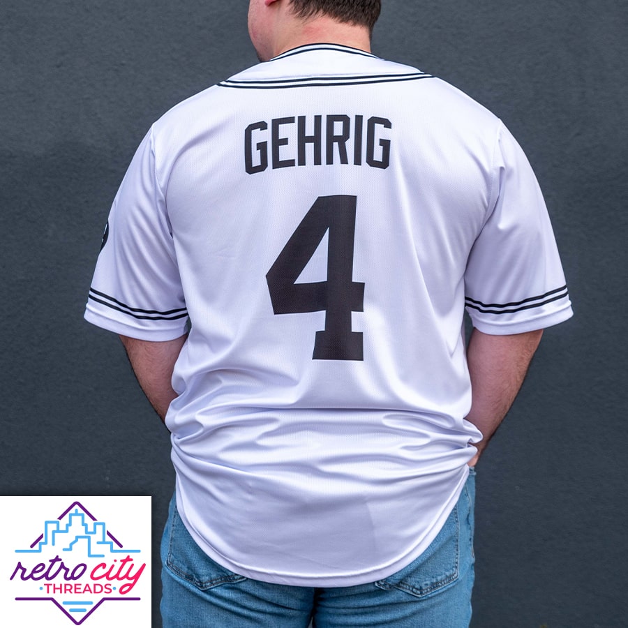 Official Lou Gehrig New York Yankees Jersey, Lou Gehrig Shirts