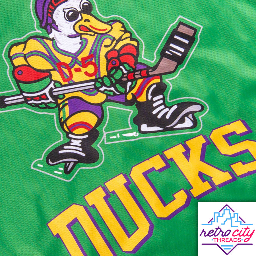 retro-city-threads The Mighty Ducks Goldberg Jersey- Custom Mighty Ducks Goldberg Jersey Adult Large