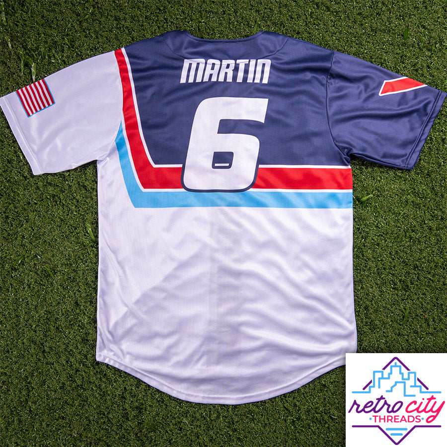 mark martin nascar legends custom fan jersey