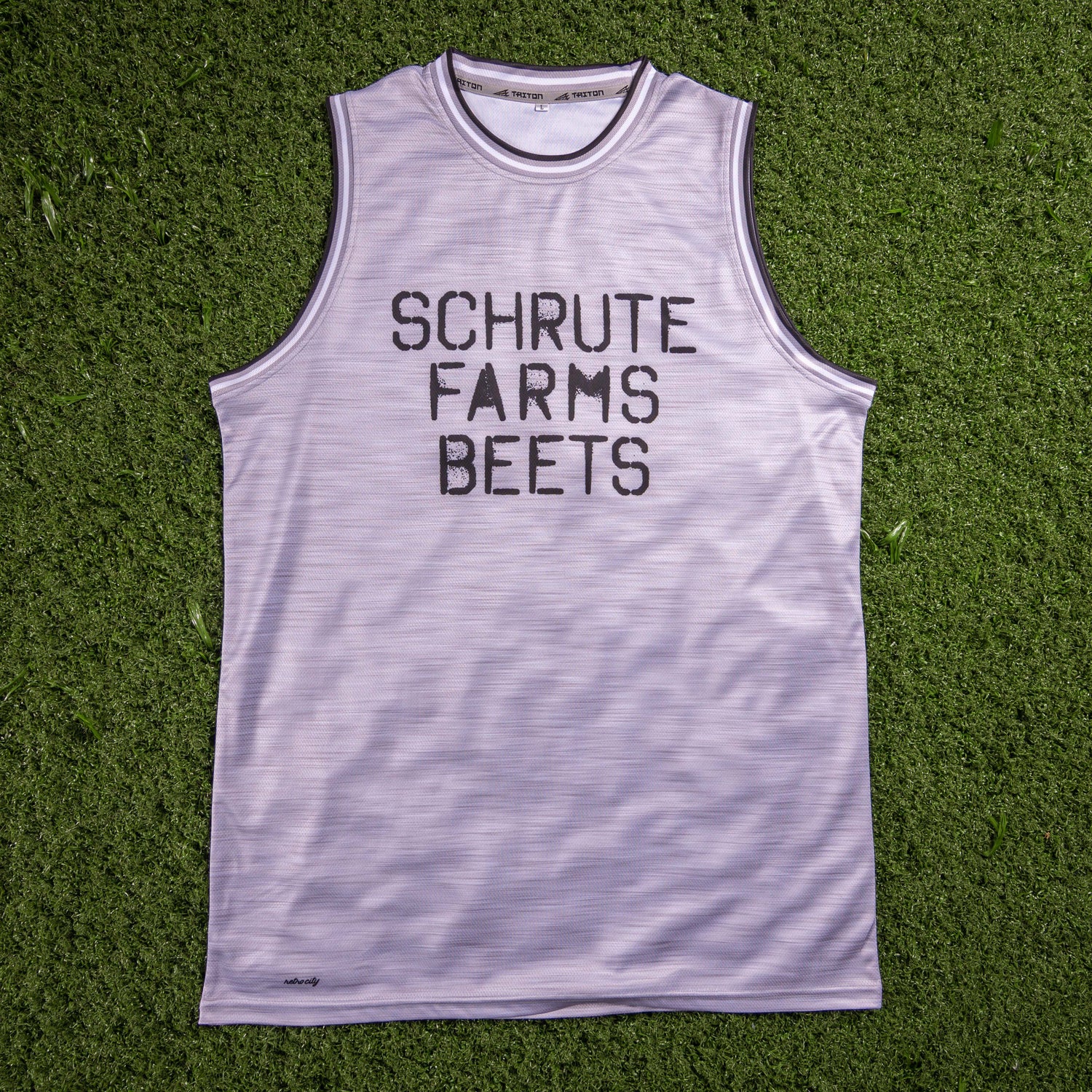 schrute farms beets the office custom basketball jersey