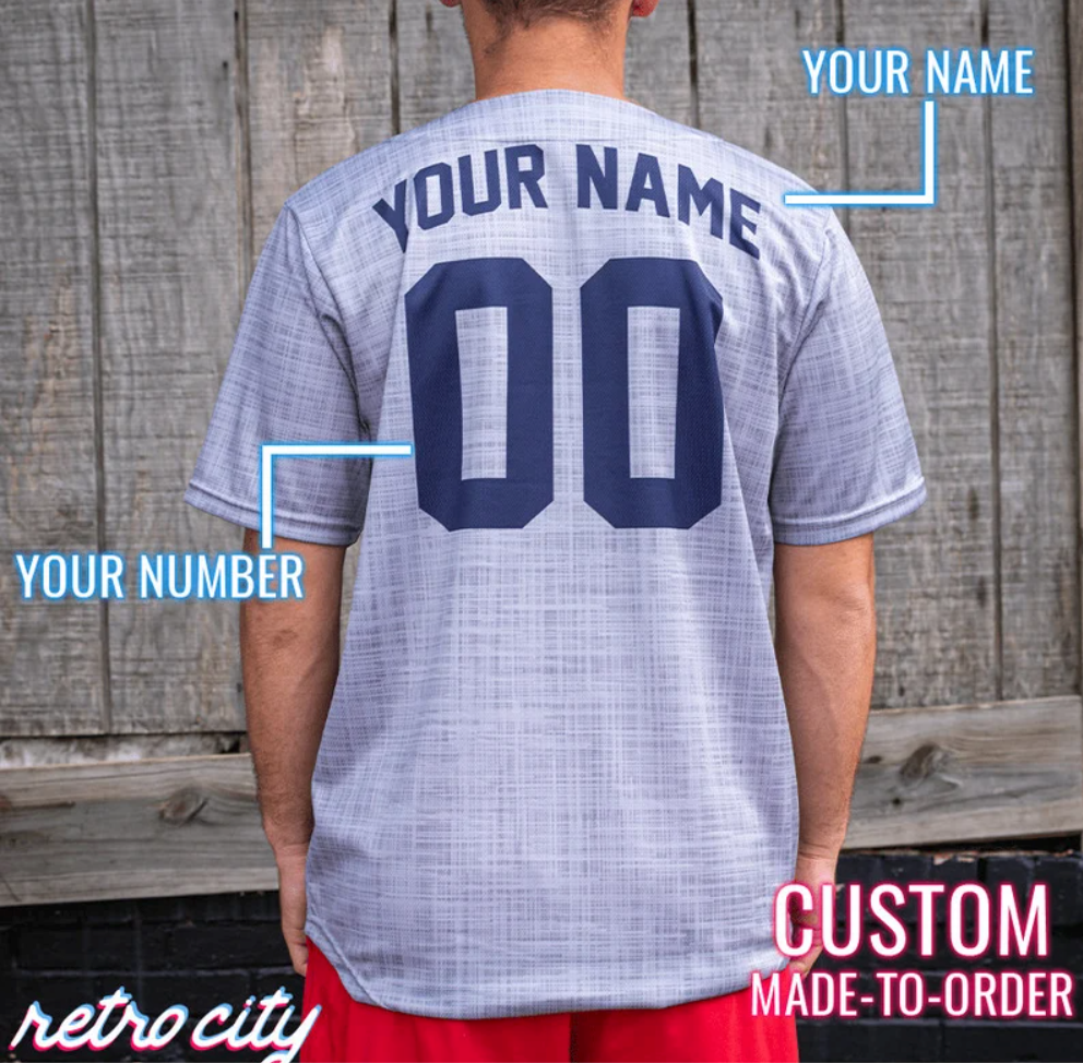 Wholesale Custom Sublimation College League Youth Baseball Jersey